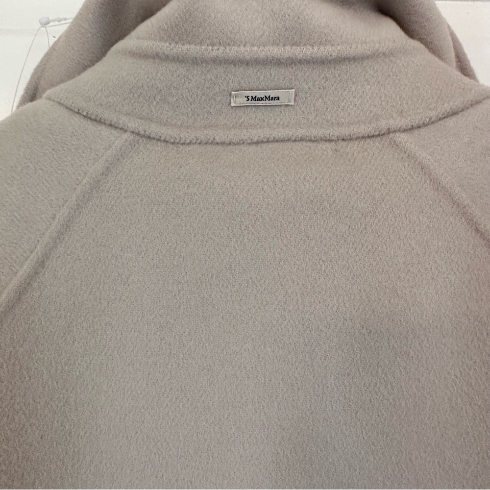 SOLD NWT ‘S Max Mara ‘Arona’ Double Faced Short Wool Coat with Belt Fall/Winter - Picture 17 of 17